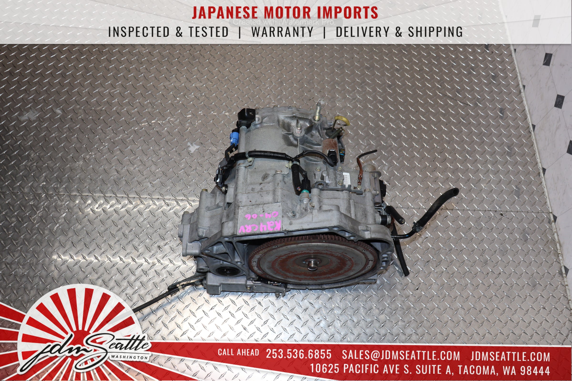 JDM K24A 2WD Automatic Transmission for 2005-2006 Honda CR-V - Perfect Replacement for Smooth Shifting & Reliable Performance