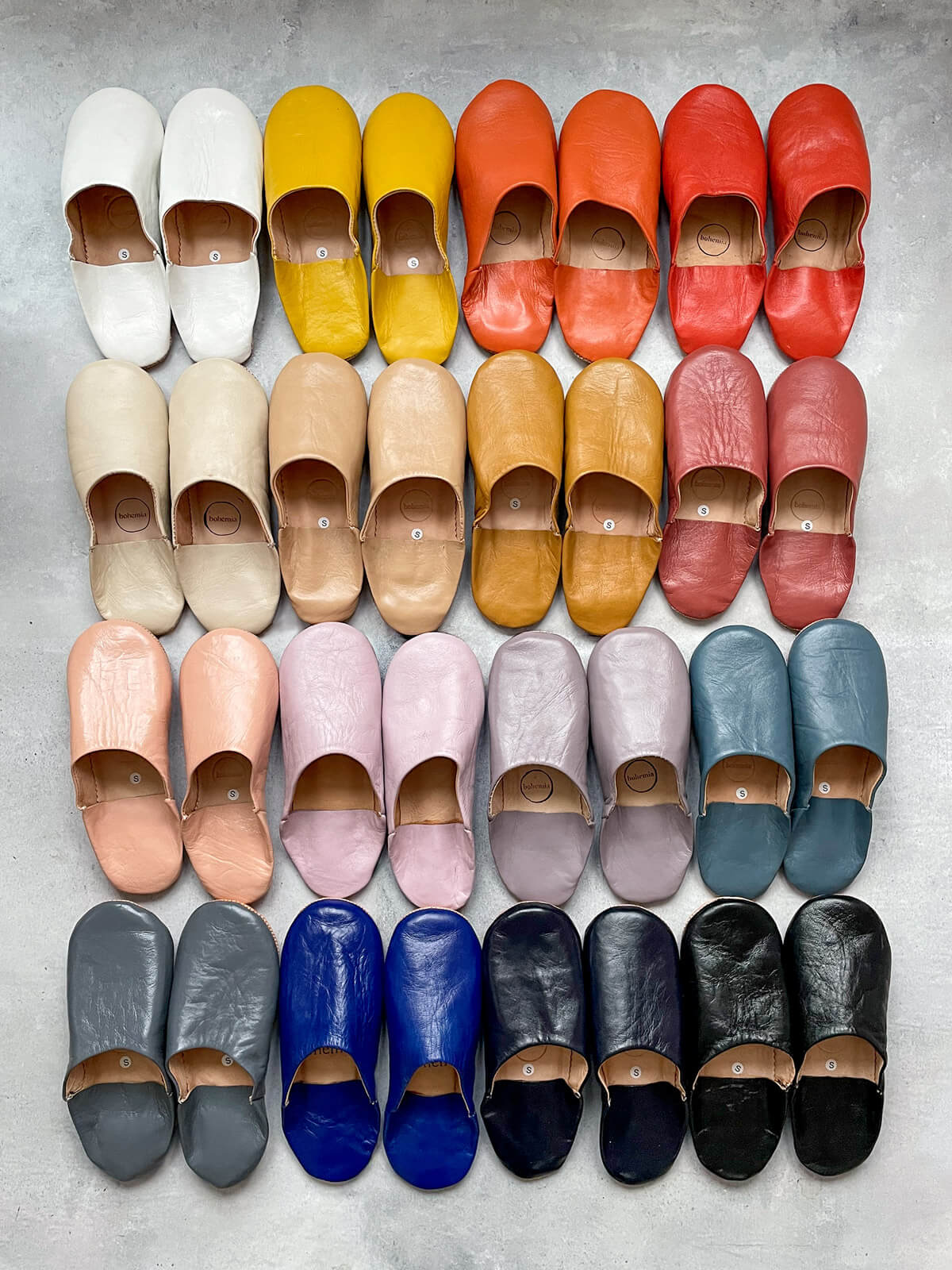 Authentic Moroccan Babouche Slippers - Large Size (Multiple Colors) | Comfortable Leather House Shoes for Men & Women | Perfect for Home, Lounge & Cultural Events