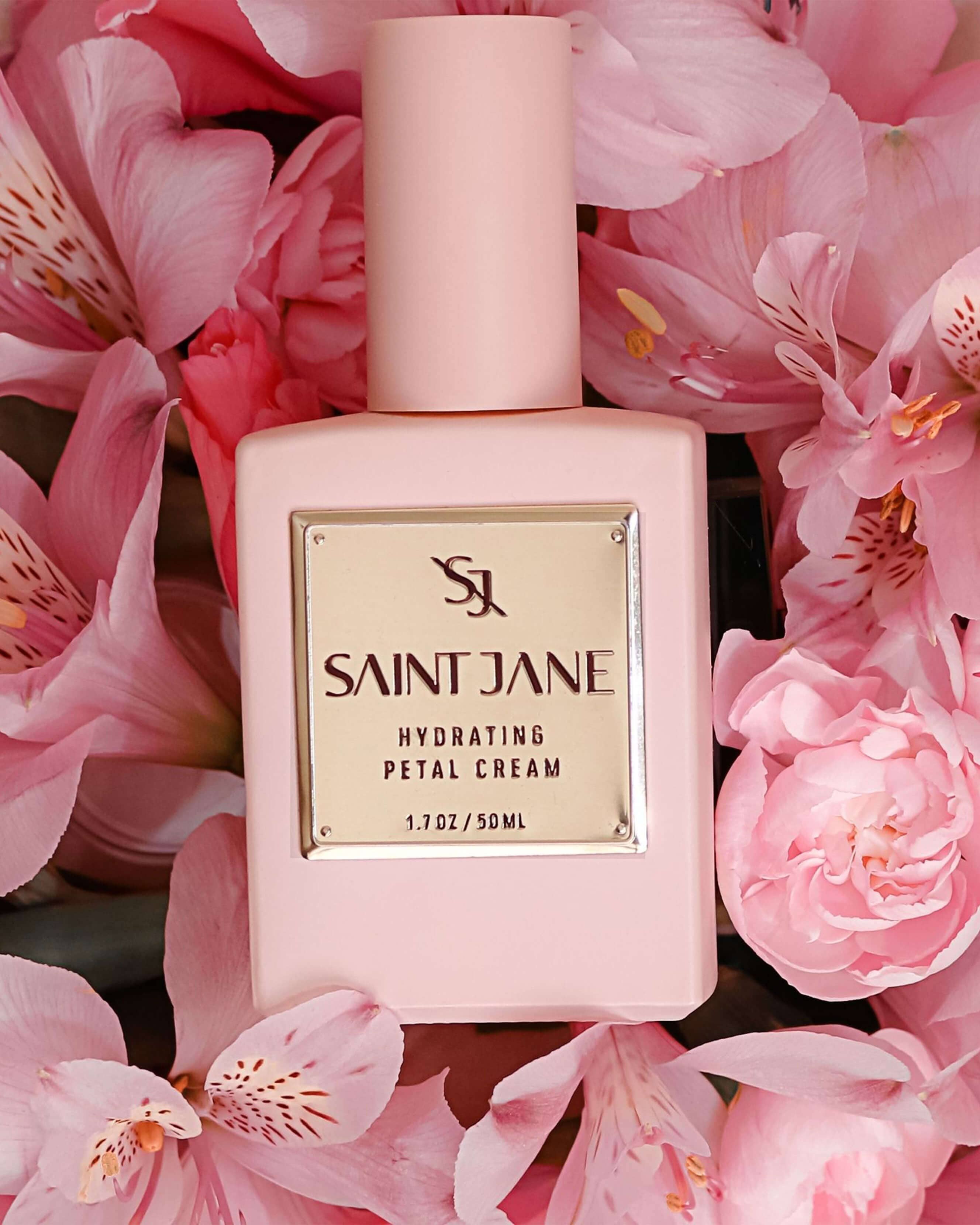 Hydrating Petal Cream - Moisturizing Face Cream for Dry Skin, Floral Scented Skincare - Perfect for Daily Hydration & Nighttime Routine