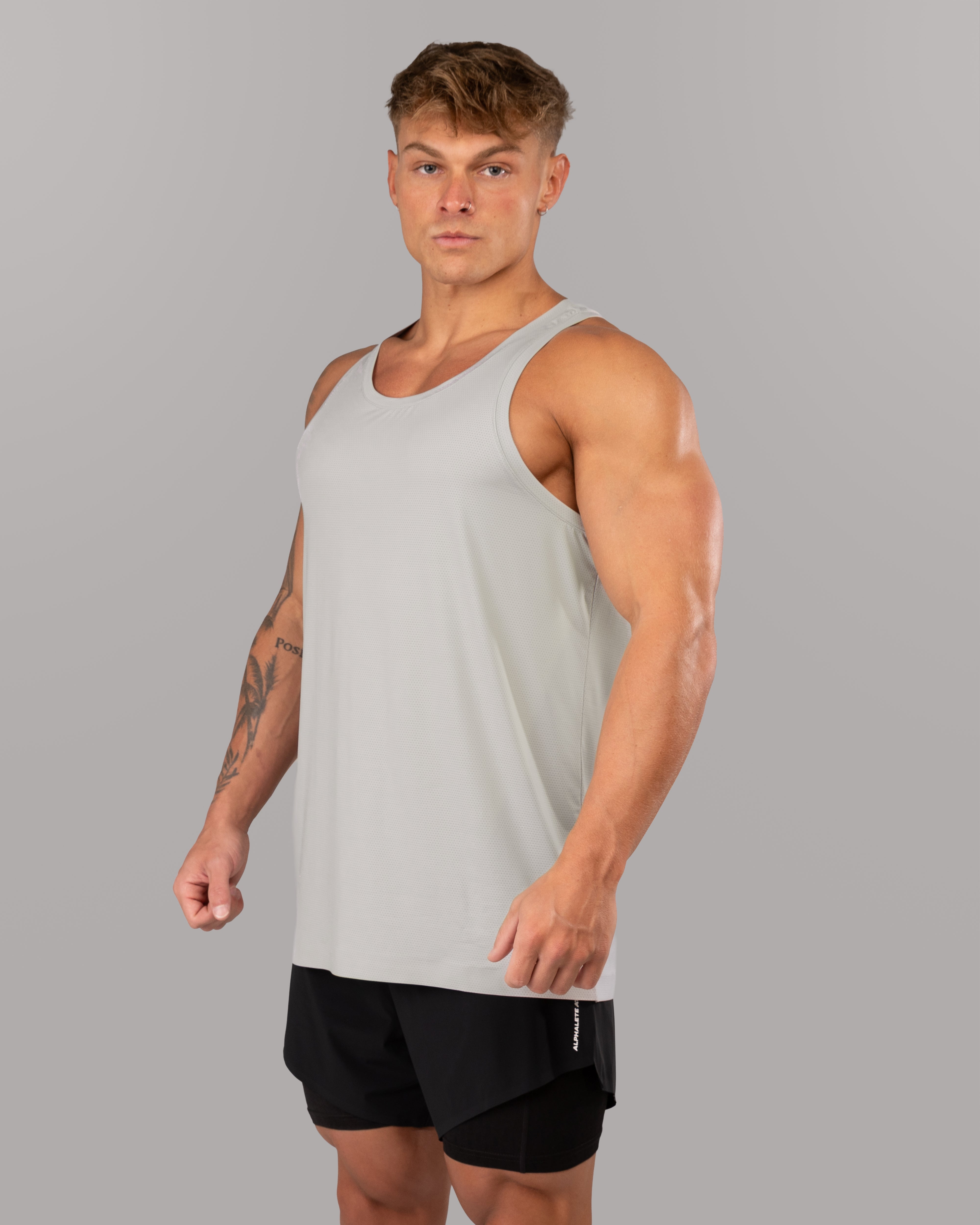 Racer Tank Top - Lightweight & Breathable Cloud Fabric - Perfect for Running, Gym Workouts & Active Lifestyle