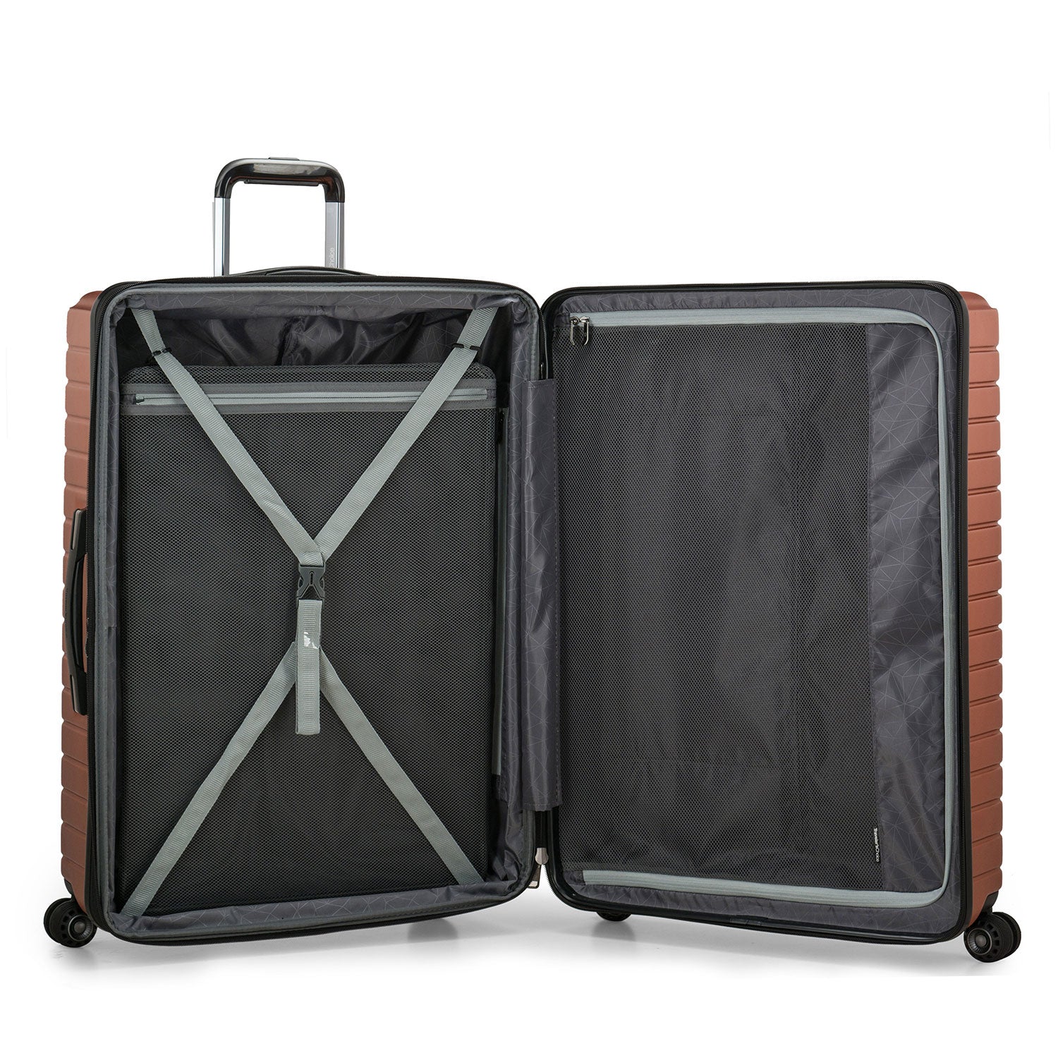 Archer Large Checked Luggage - 28 Inch Expandable Suitcase with Spinner Wheels for Travel, Business Trips & Family Vacations | Durable Lightweight Hardshell Luggage for Airplane & International Travel