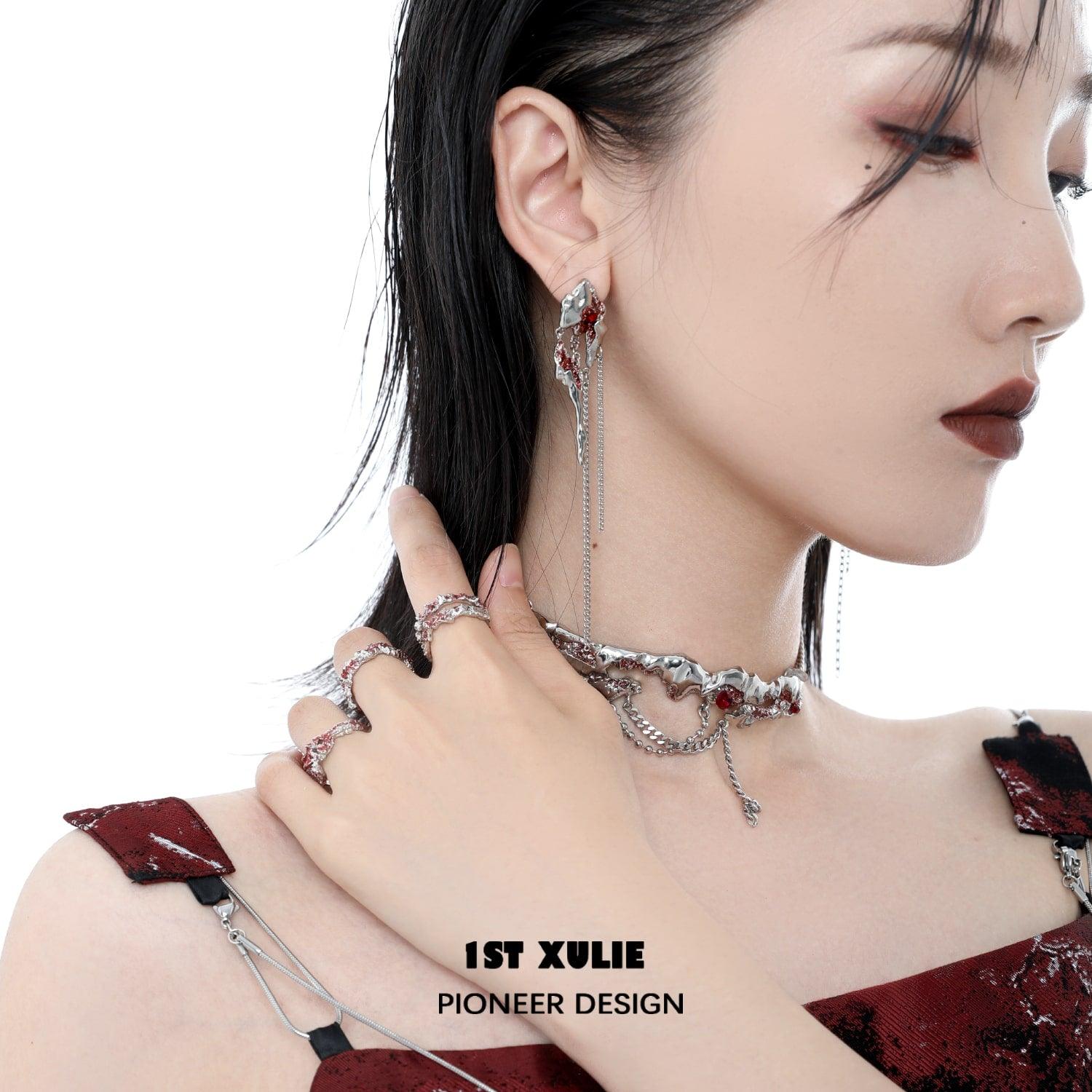 Wind Erosion S925 Sterling Silver Earrings - Hypoallergenic Ear Clips for Women | Perfect for Everyday Wear, Date Nights & Special Occasions