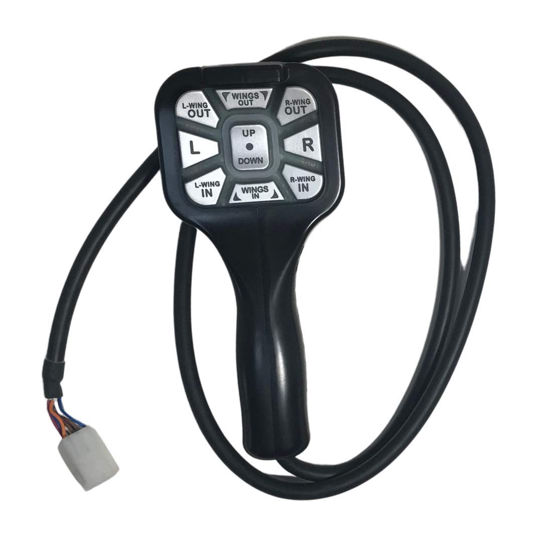 Boss MSC09601 Aftermarket Handheld V Plow Controller - Compatible with MSC04544 | Snow Plow Control for Trucks & Heavy Equipment | Winter Road Maintenance & Driveway Clearing