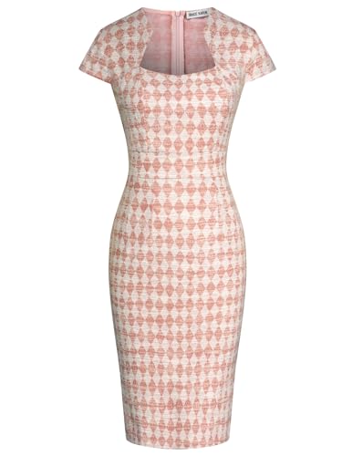 Pink White Argyle