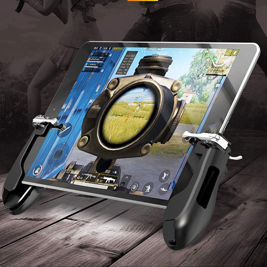 Wireless Mobile Game Controller for Phone & Tablet - Touchscreen Gaming Trigger, Joystick Gamepad with Cooling Fan | Perfect for FPS, Battle Royale & Shooting Games on iOS/Android