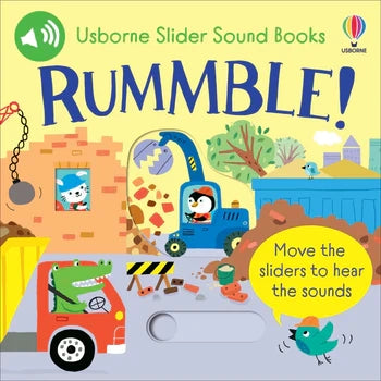 Interactive Slider Sound Books for Kids - Rummble! Fun Animal Sounds & Learning for Toddlers, Perfect for Bedtime Stories & Early Education