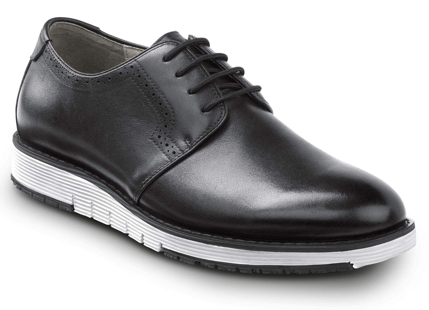 SR Max Beaufort Men's Slip-Resistant Soft Toe Dress Work Shoes - Comfortable & Durable for Office, Business Casual & Professional Work Environments