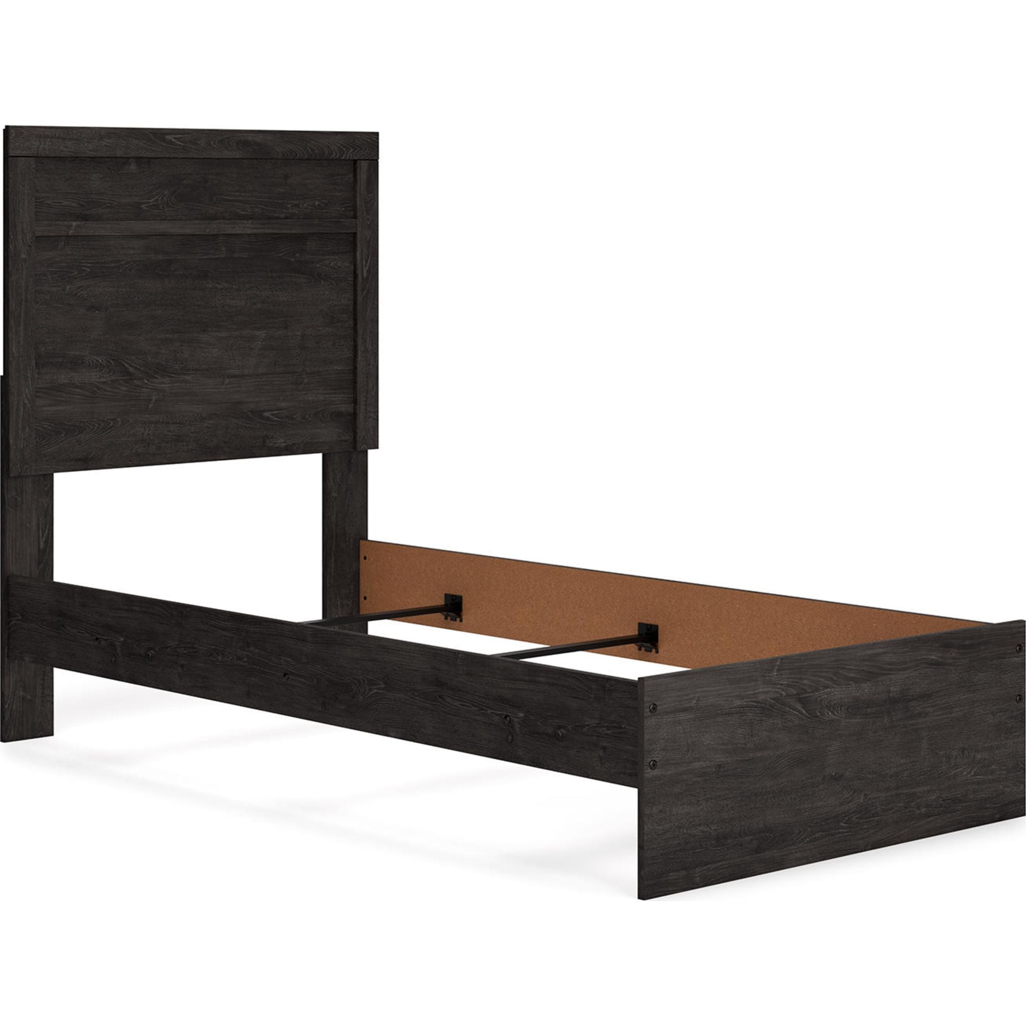 Belachime Modern Panel Bed Frame - Queen Size, Sturdy Wooden Platform Bed with Headboard & Footboard - Perfect for Bedroom, Guest Room, and Dormitory