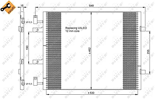 High-Efficiency 35845 AC Condenser for Car Air Conditioning System - Perfect for Automotive Cooling & HVAC Repair