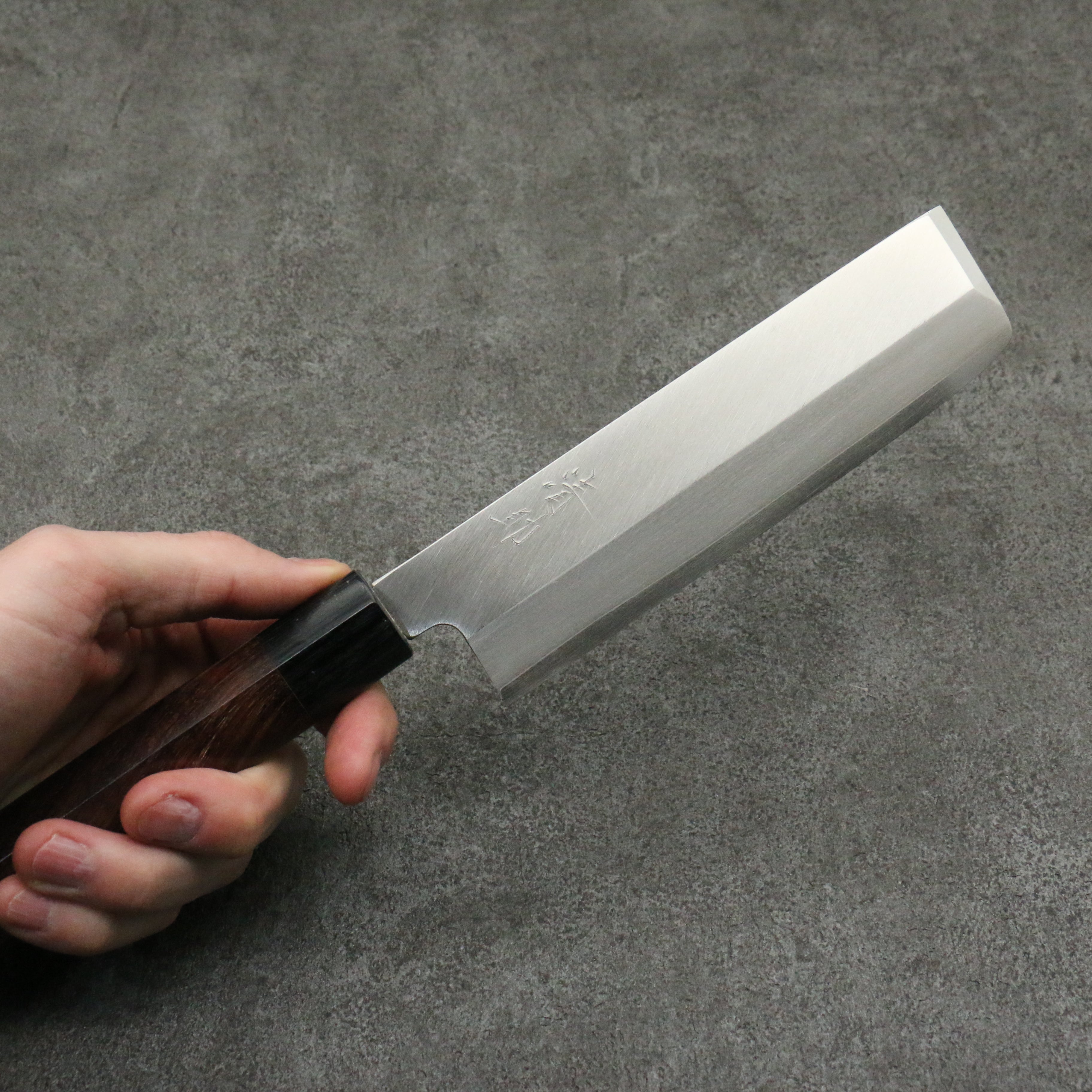 Seisuke VG1 Kasumitogi Usuba Japanese Kitchen Knife 165mm with Rosewood Handle - Perfect for Slicing, Dicing, and Precision Vegetable Cutting