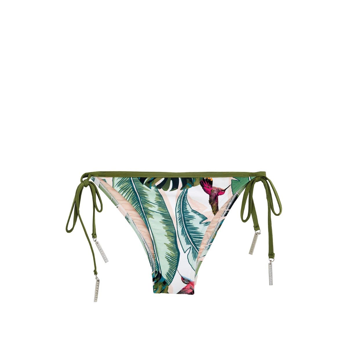 Seafolly Palm Beach Brazilian Tie Side Bikini Pant - Sexy High Cut Swimwear for Women, Perfect for Beach Vacations & Pool Parties