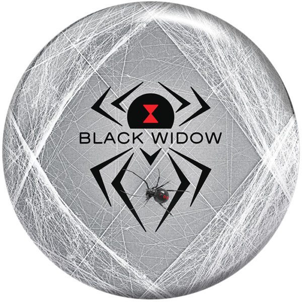 Hammer Black Widow Viz a Ball Bowling Ball - High Performance Reactive Resin Coverstock for Hook & Control - Perfect for League Play & Tournaments
