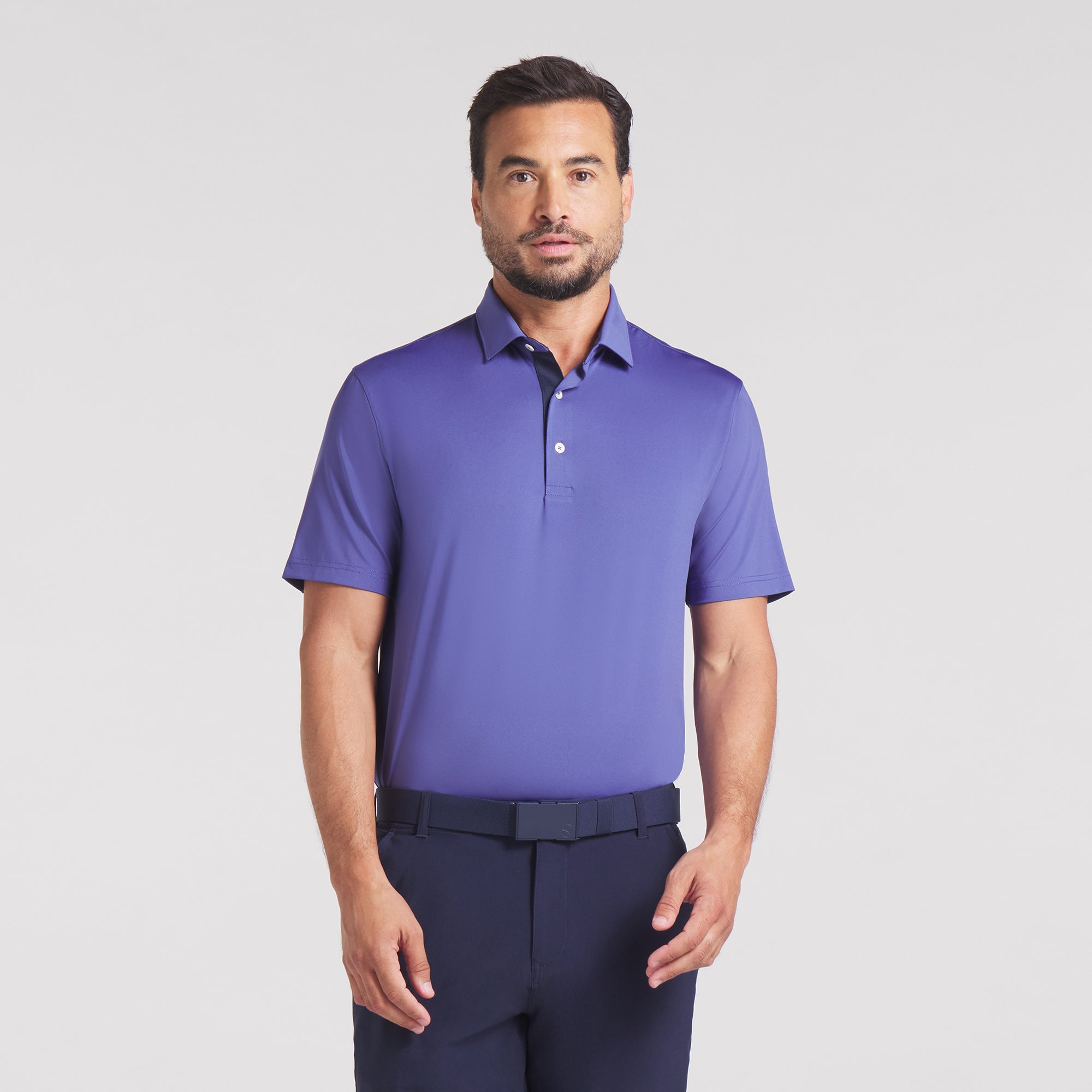 MATTR Brigade Golf Polo Shirt for Men - Breathable, Moisture-Wicking Performance Golf Shirt - Perfect for Golf Courses, Country Clubs & Casual Wear