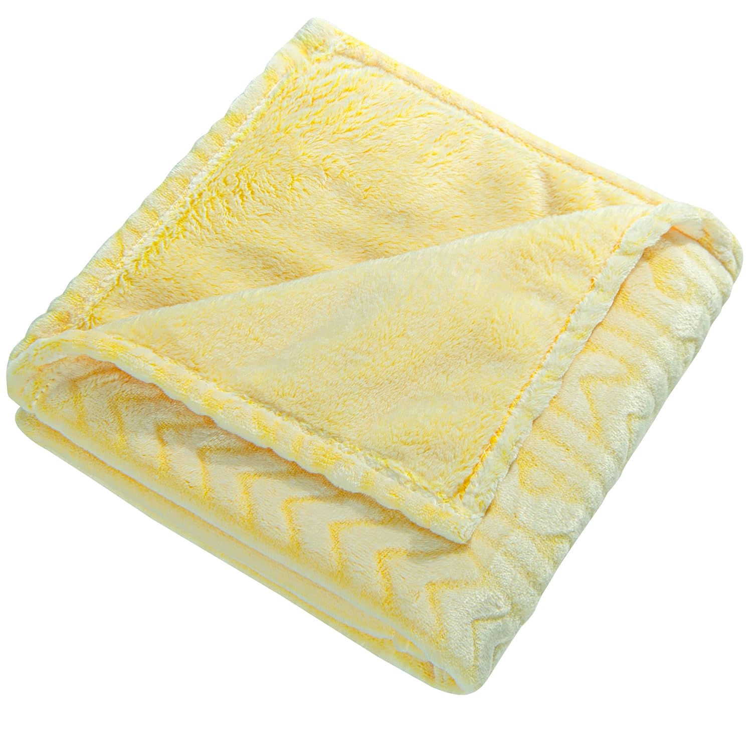 NTBAY Soft & Warm Plush Flannel Baby Blanket - 30x40 Inches Cozy Blanket for Newborns, Infants & Toddlers - Perfect for Nursery, Stroller, Car Seat & Cuddle Time