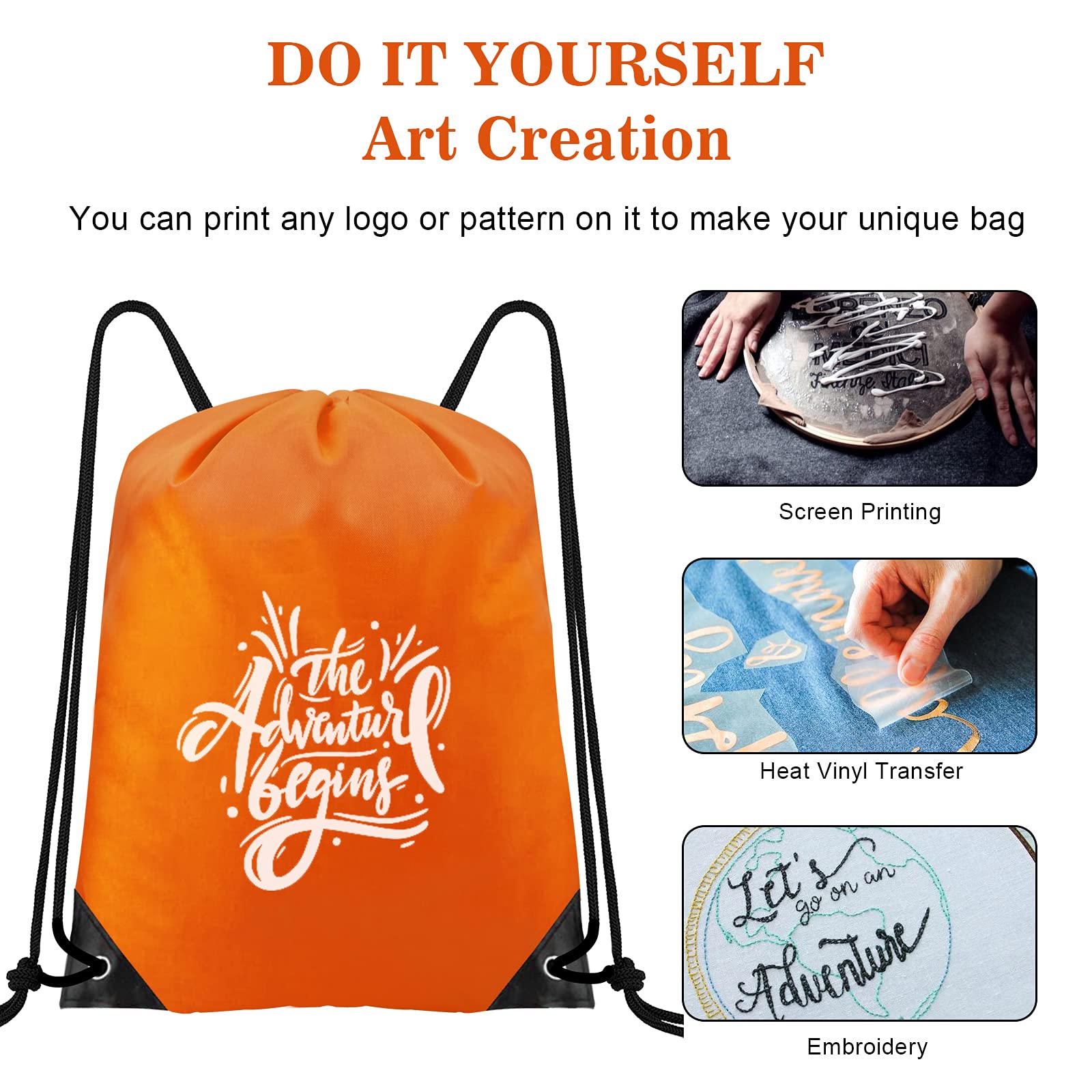 CHEPULA 20-Pack Large Drawstring Backpacks for Women & Men - Bulk Drawstring Bags for Gym, Sports, Travel & Birthday Party Favors - Durable & Lightweight Backpack for School, Beach & Outdoor Activities
