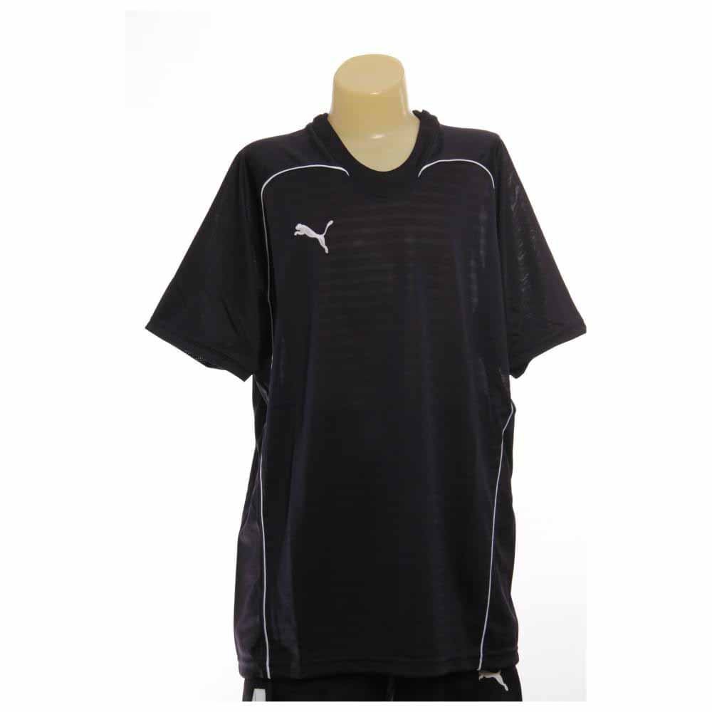 Puma Men's Manchester Football Jersey Small Size - Navy/White - Breathable & Lightweight Soccer Shirt for Training & Match Days