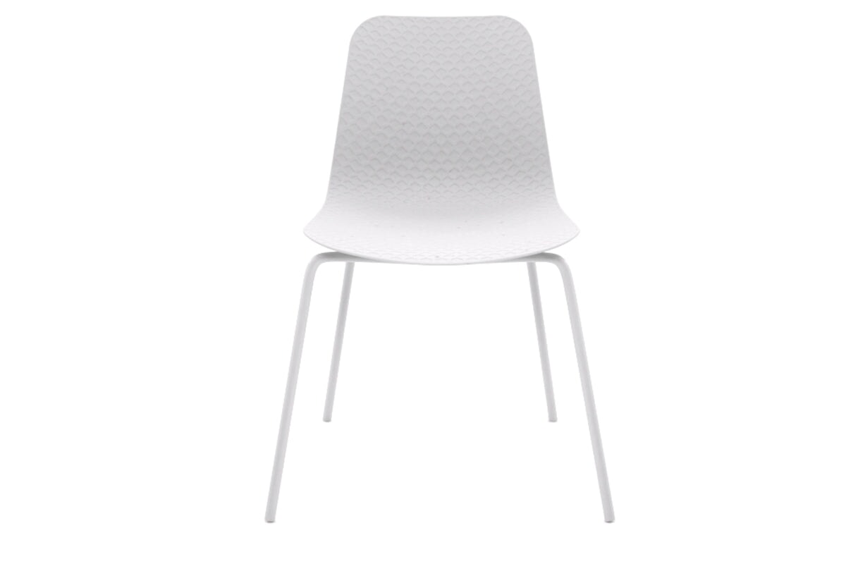 Dune Cafe Chair with 4-Leg Base - Stylish and Durable Bistro Chair for Restaurants, Cafes, and Home Decor