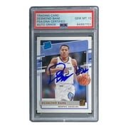 Desmond Bane Signed 2020 Donruss Rated Rookies #240 Rookie Card PSA/DNA Gem MT 10 - Authentic Autographed Basketball Trading Card for Collectors, Fans & Investment - Perfect for Display, Gifts & Memorabilia Collections