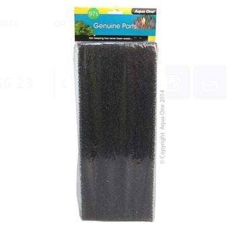 Aqua One Sponge Filter Media 15ppi 1 Pack for AquaNano 40 Fish Tank – High-Quality Bio Sponge for Aquarium Filtration – Perfect for Freshwater & Nano Tanks