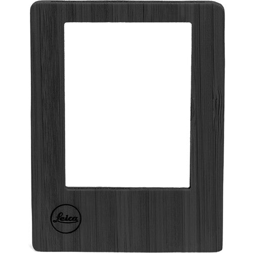 Leica SOFORT Magnet Frame - Black Bamboo (3 Pack) | Instant Photo Display for Fridge, Office & Home Decor
