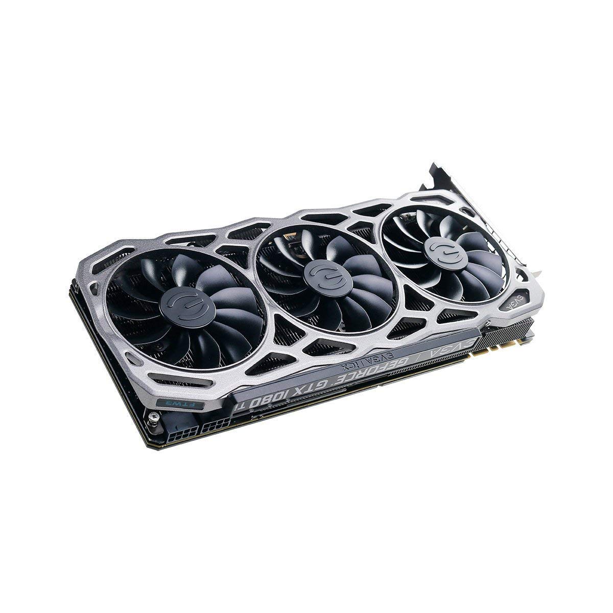 EVGA GeForce GTX 1080 Ti FTW3 Gaming Graphics Card - 11GB GDDR5X, iCX Cooling with 9 Thermal Sensors, RGB LED, 3X Fan Control | Renewed | Perfect for 4K Gaming, VR & High-End PC Builds