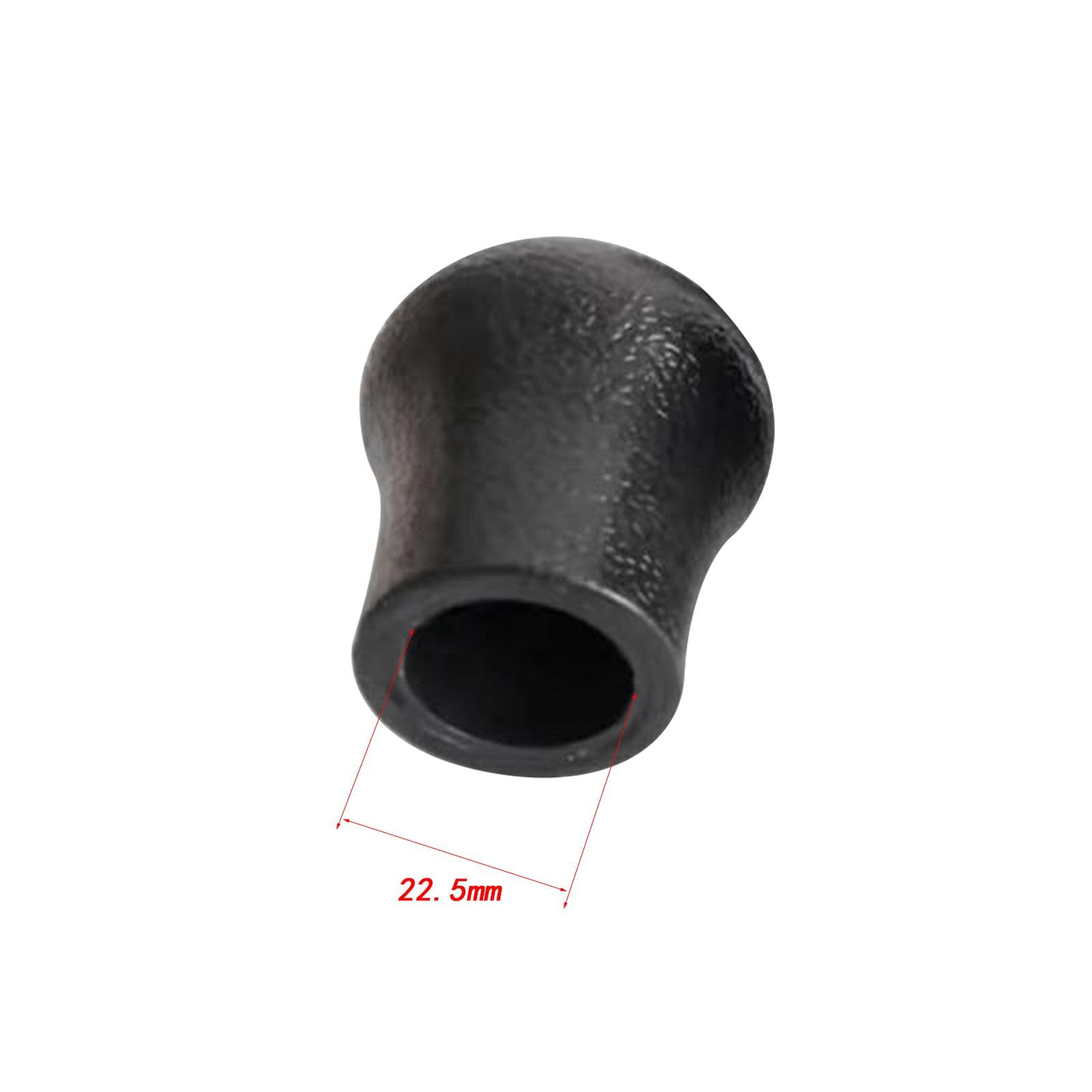 Fishing Rod Butt Cap - Durable Replacement End Cap Protector for Fishing Rods - Compatible with Adult Men & Women - Ideal for Saltwater, Freshwater, and Ice Fishing Accessories
