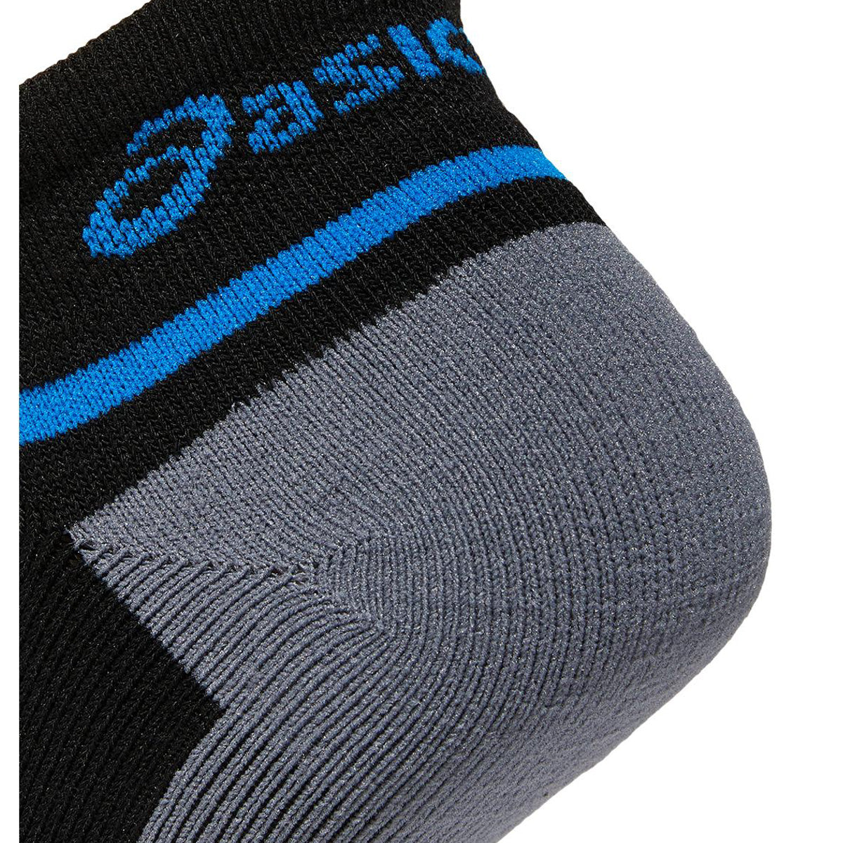ASICS Intensity Single Tab 2.0 Performance Running Socks 3-Pack - Black | Moisture-Wicking Athletic Socks for Men & Women | Ideal for Running, Gym Workouts & High-Impact Sports