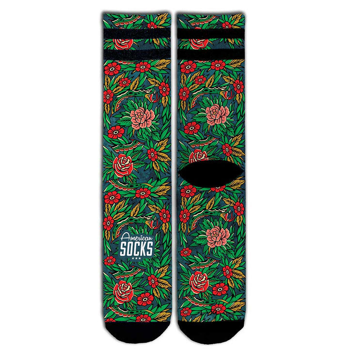 American Socks Signature Mamba Mid High - Premium Basketball & Casual Wear Socks for Men & Women - Perfect for Sports, Gym, and Everyday Comfort