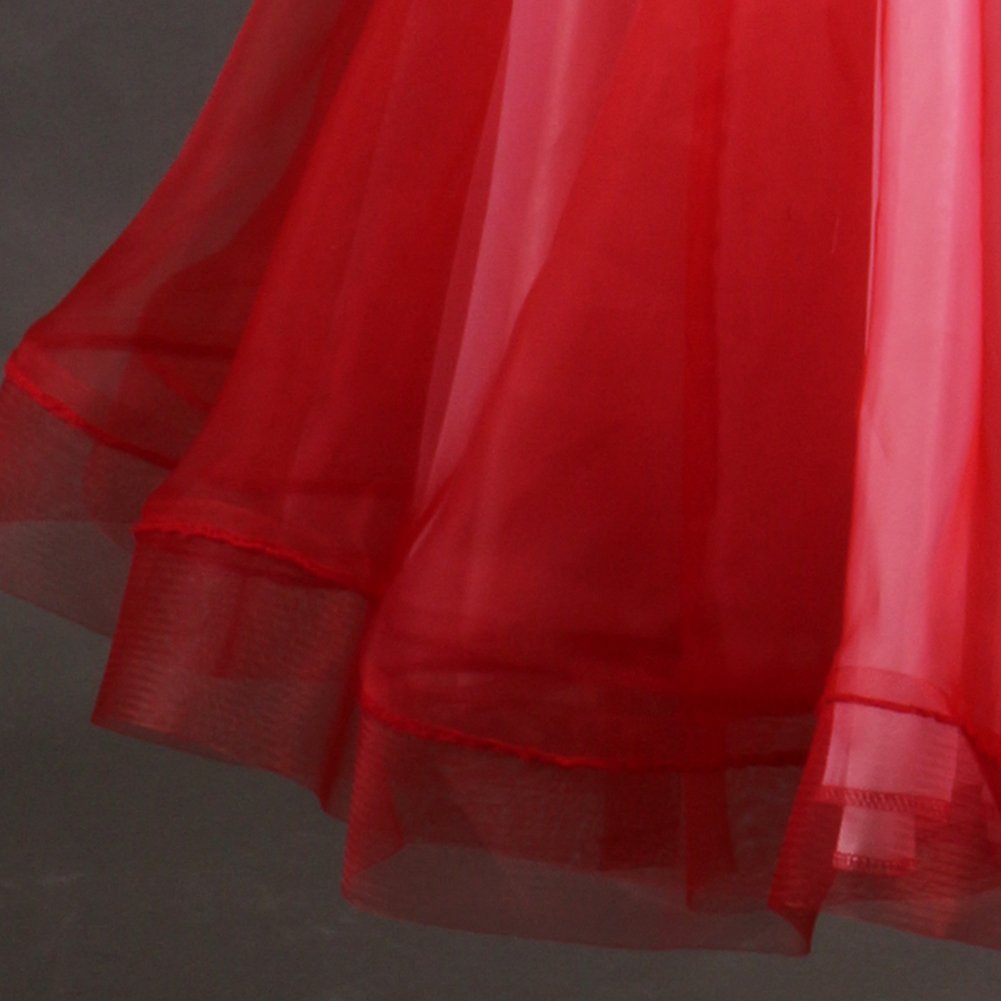 Elegant Women's Ballroom Dance Competition Dress - Modern Sleeveless Performance Gown for Latin, Waltz & Tango - Perfect for Dance Shows, Competitions & Special Events