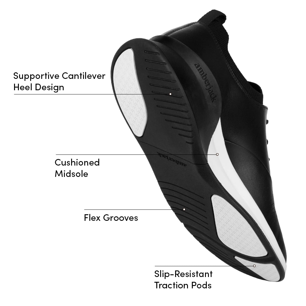 Hybrid Onyx Wireless Earbuds - Bluetooth 5.0 Noise Cancelling Headphones for Running, Workout & Travel | Sweatproof Sport Earphones with 24H Playtime
