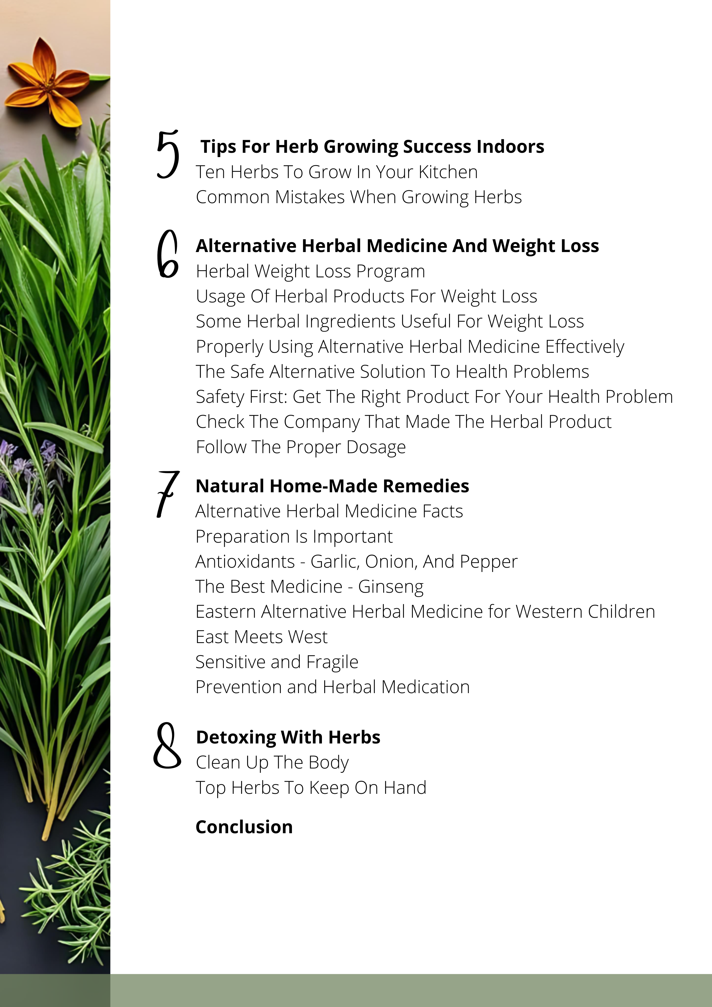 The Healing Power of Herbs Ebook - Discover Natural Herbal Remedies for a Healthy Lifestyle | Home Wellness & Holistic Living Guide