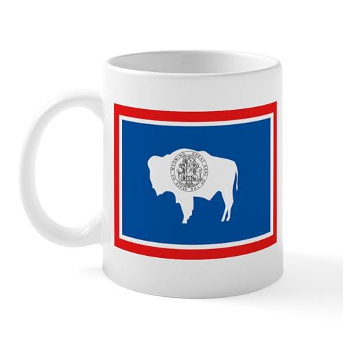 White - Wyoming Mug