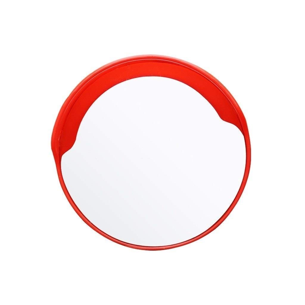 30-100cm Large Plastic Convex Safety Mirror for Supermarkets, Subway Stations & Traffic Control - 60cm Wide Angle Security Mirror for Blind Spot Visibility & Accident Prevention