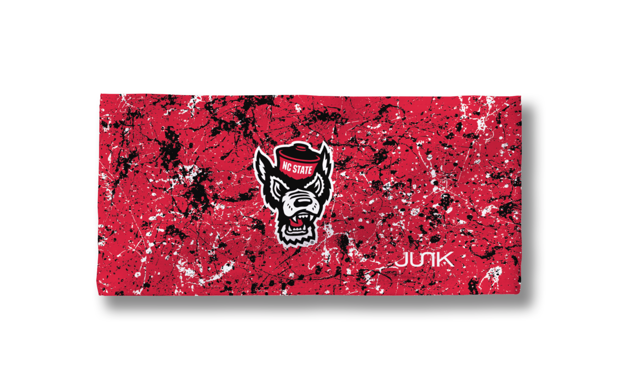 North Carolina State University NCSU Splatter Big Bang Lite Headband - Comfortable Adjustable Sports Headband for Running, Yoga, and Workouts