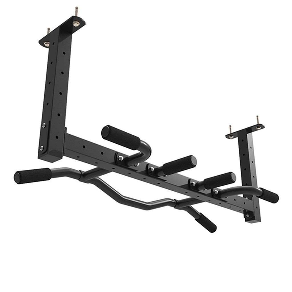 Double Pull-up Bar & Dip Stand - Adjustable Parallel Bars for Indoor Fitness, Strength Training & Calisthenics - Perfect for Home Gym, CrossFit & Bodyweight Exercises