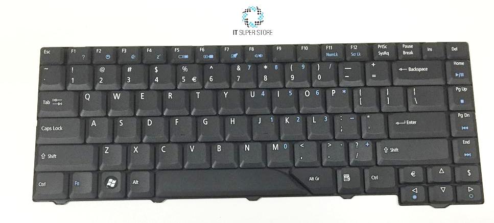 Original Acer Aspire 4220 4310 4520 4710 4920 Series Laptop Replacement Keyboard - PK130470200 - Compatible with Multiple Acer Laptop Models - Perfect for Typing, Gaming & Office Work
