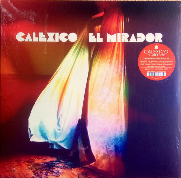 Calexico El Mirador Limited Edition Red Vinyl LP Album (Mint Condition) - Perfect for Collectors & Vinyl Enthusiasts