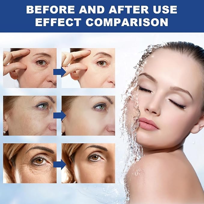 ADBHUTANAND Collagen Overnight Face Mask - Korean Glass Skin Hydrogel Mask for Deep Hydration, Brightening & Anti-Aging | Niacinamide Formula Reduces Pigmentation & Minimizes Pores | 1 Count | Perfect for Nighttime Skincare Routine & Post-Sun Care