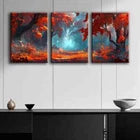 3-Piece Beautiful Forest Nature Wall Art Set - Framed Canvas 40x60cm | High Quality Print | Australian Made | Ready to Hang | Perfect for Living Room, Bedroom & Office Decor