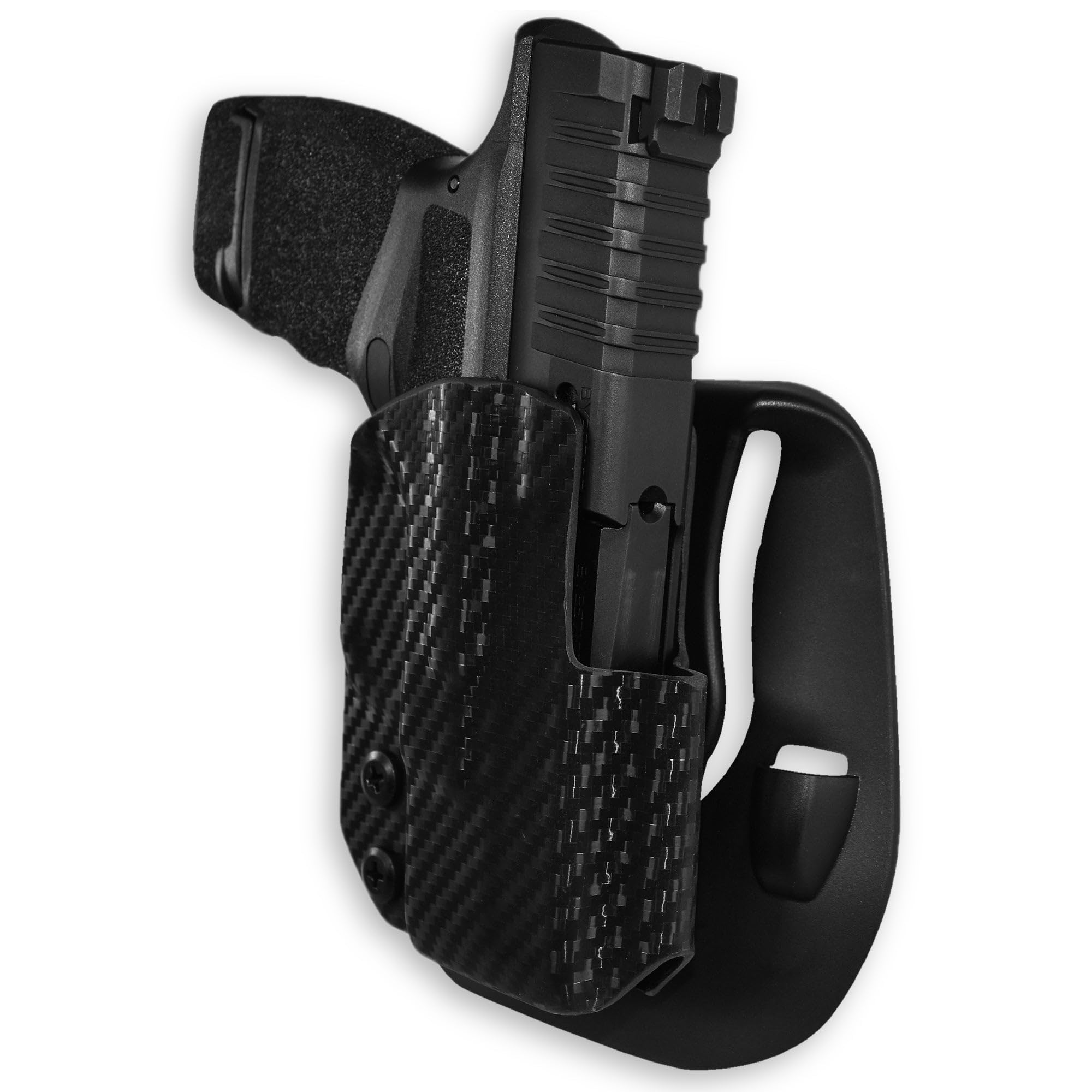 OWB Paddle Holster for Springfield Hellcat - Comfortable Outside Waistband Gun Holster for Concealed Carry | Perfect for Everyday Use, Range Training & Outdoor Activities