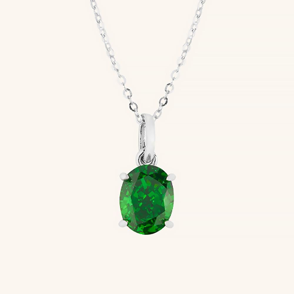 Harmony Oval Pendant Necklace for Women - Elegant Gold Plated Jewelry Gift for Mom, Wife, Girlfriend - Perfect for Valentine's Day, Anniversary & Special Occasions