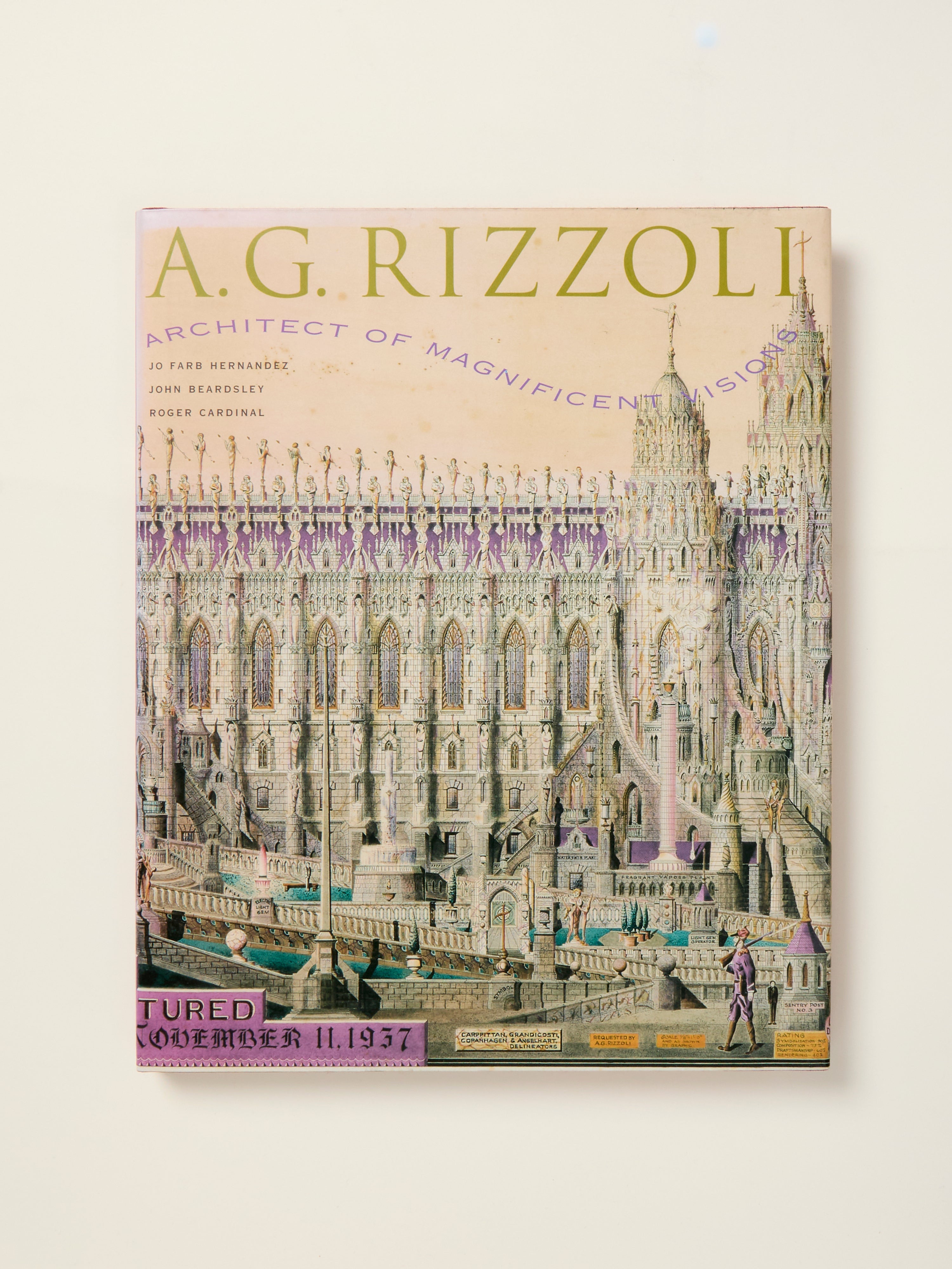 A.G. Rizzoli: Architect of Magnificent Visions - Hardcover Art Book | Biography of Visionary Architect | Perfect for Art Collectors & Architecture Enthusiasts