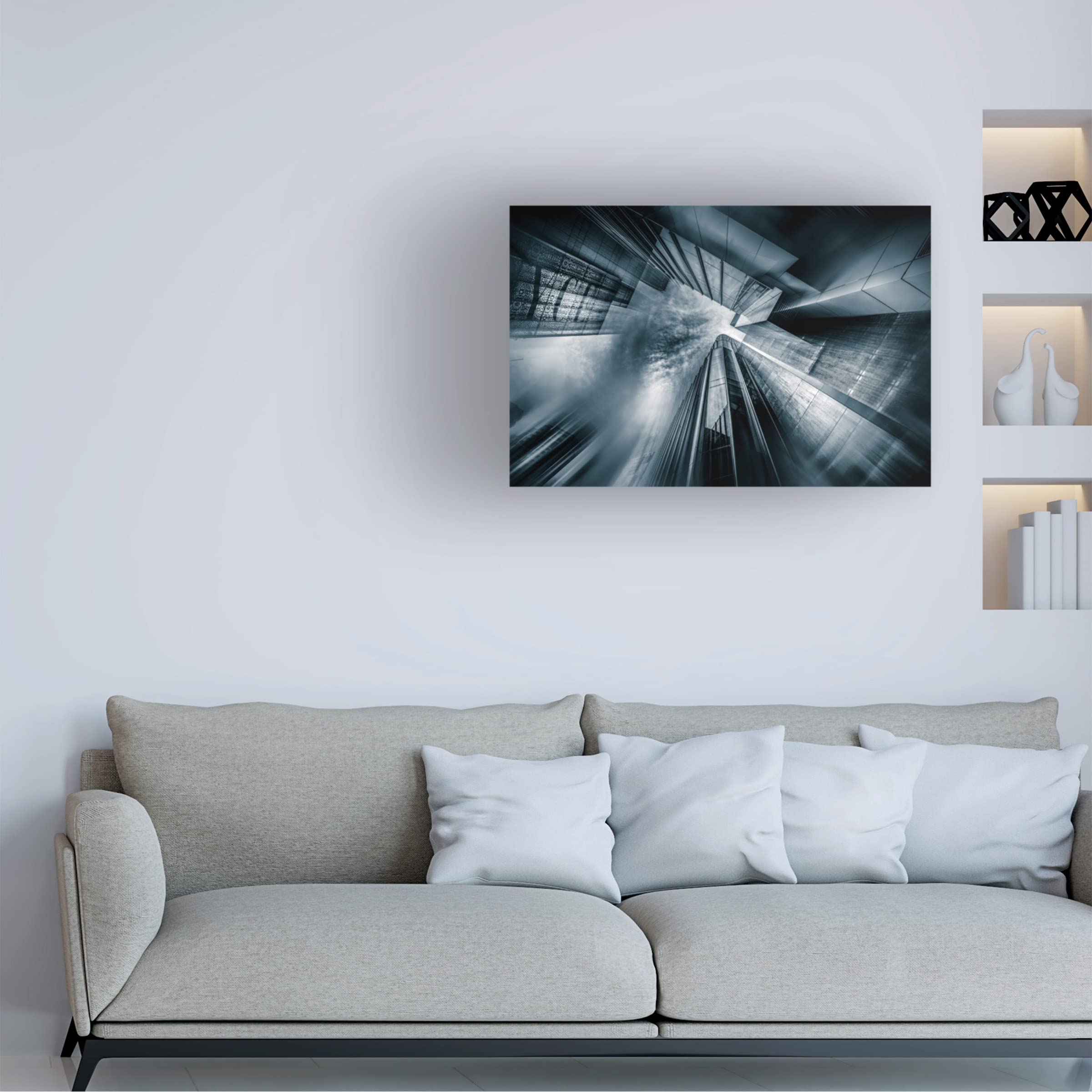 Baidongyun 'Beijing City' Canvas Art Print - Premium Trademark Fine Art Wall Decor for Living Room, Bedroom & Office