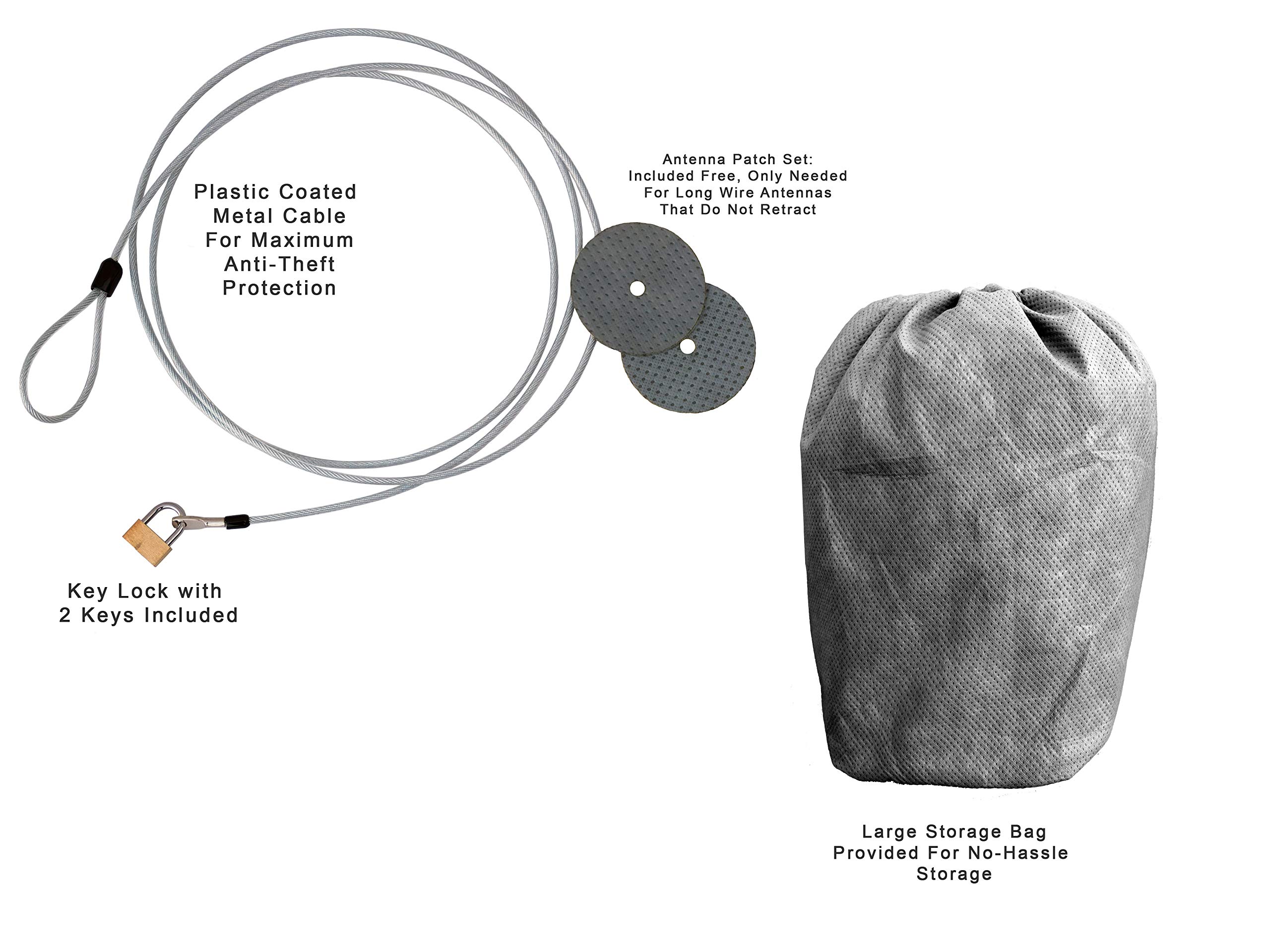 **Weatherproof Car Cover for Acura 2022 ILX - Outdoor All-Season Protection with Anti-Theft Cable Lock | Durable & Water-Resistant Car Accessories for Parking, Travel & Storage**