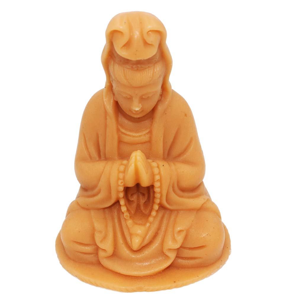 Longzang Avalokitesvara Guanyin Bodhisattva Silicone Candle & Soap Molds - DIY Handmade Craft Molds for Home Decor, Meditation Spaces & Spiritual Gifts