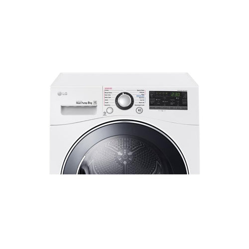 LG 8kg Heat Pump Condenser Dryer - Energy Efficient Laundry Solution for Homes & Apartments | Perfect for Small Spaces & Eco-Friendly Drying