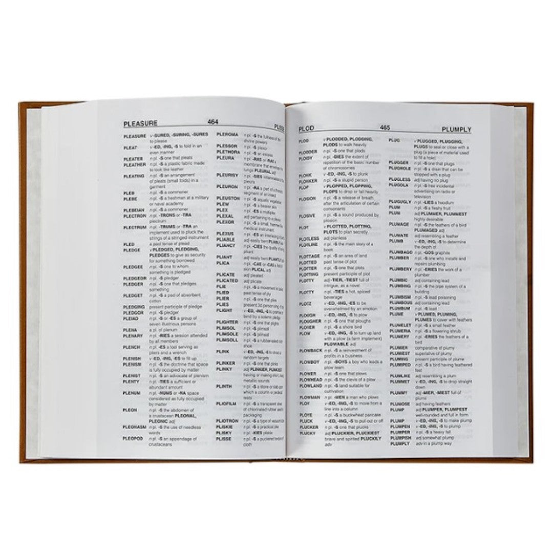 Official Scrabble® Dictionary - Merriam-Webster's Word Game Reference Book for Tournament Play & Family Game Night | Perfect for Scrabble Players, Word Lovers & Board Game Enthusiasts