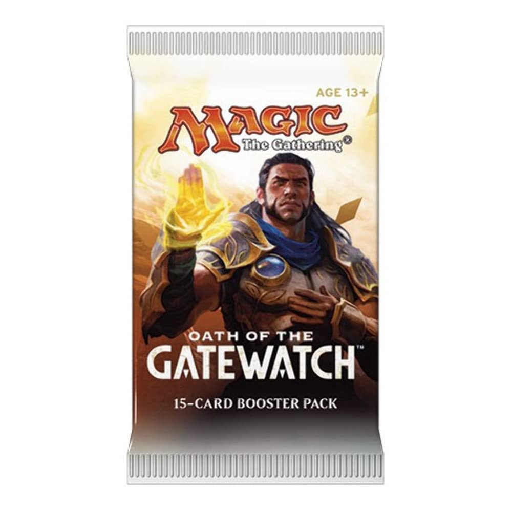 Oath of the Gatewatch MTG Booster Pack - Magic: The Gathering Expansion Set for Standard & Commander Deck Building - Perfect for Game Nights & Tournaments