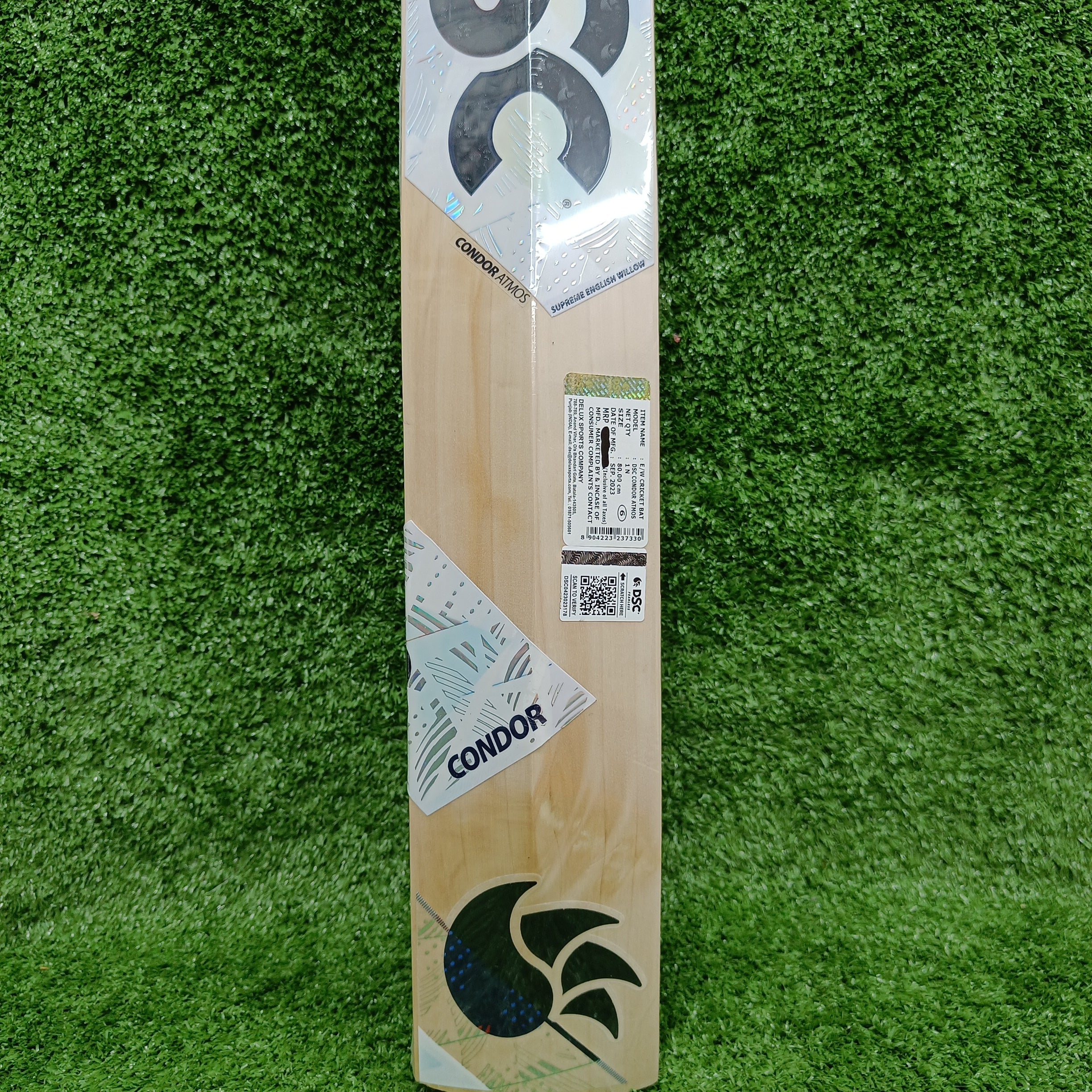 DSC Condor Atoms Junior/Youth English Willow Cricket Bat - Lightweight & Durable for Kids & Teens - Perfect for Practice, Matches & Training Sessions