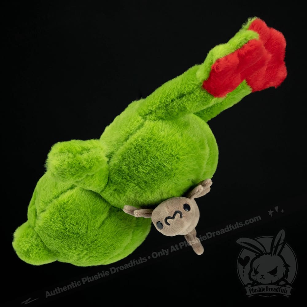 Plushie Dreadfuls Love Frog Stuffed Animal - Soft Cuddly Plush Toy for Kids, Valentine's Gift & Anxiety Relief Companion | Perfect for Bedtime, Gifts & Emotional Support